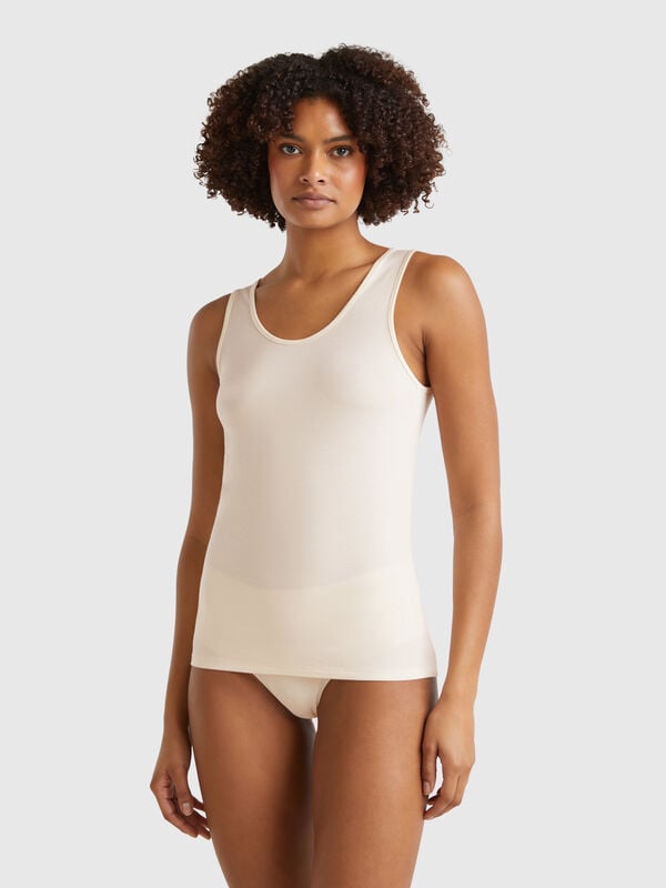 Tank top in stretch Modal Tencel™ Women