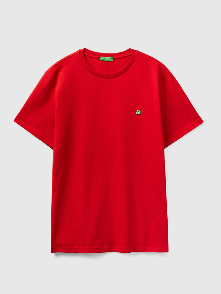 100% organic cotton basic t-shirt image number 1