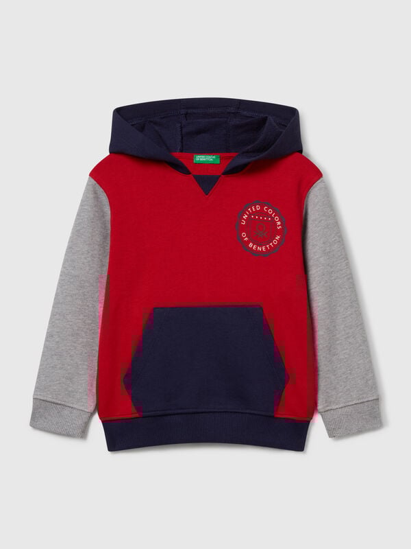 Hoodie with pocket and hood  Junior Boy