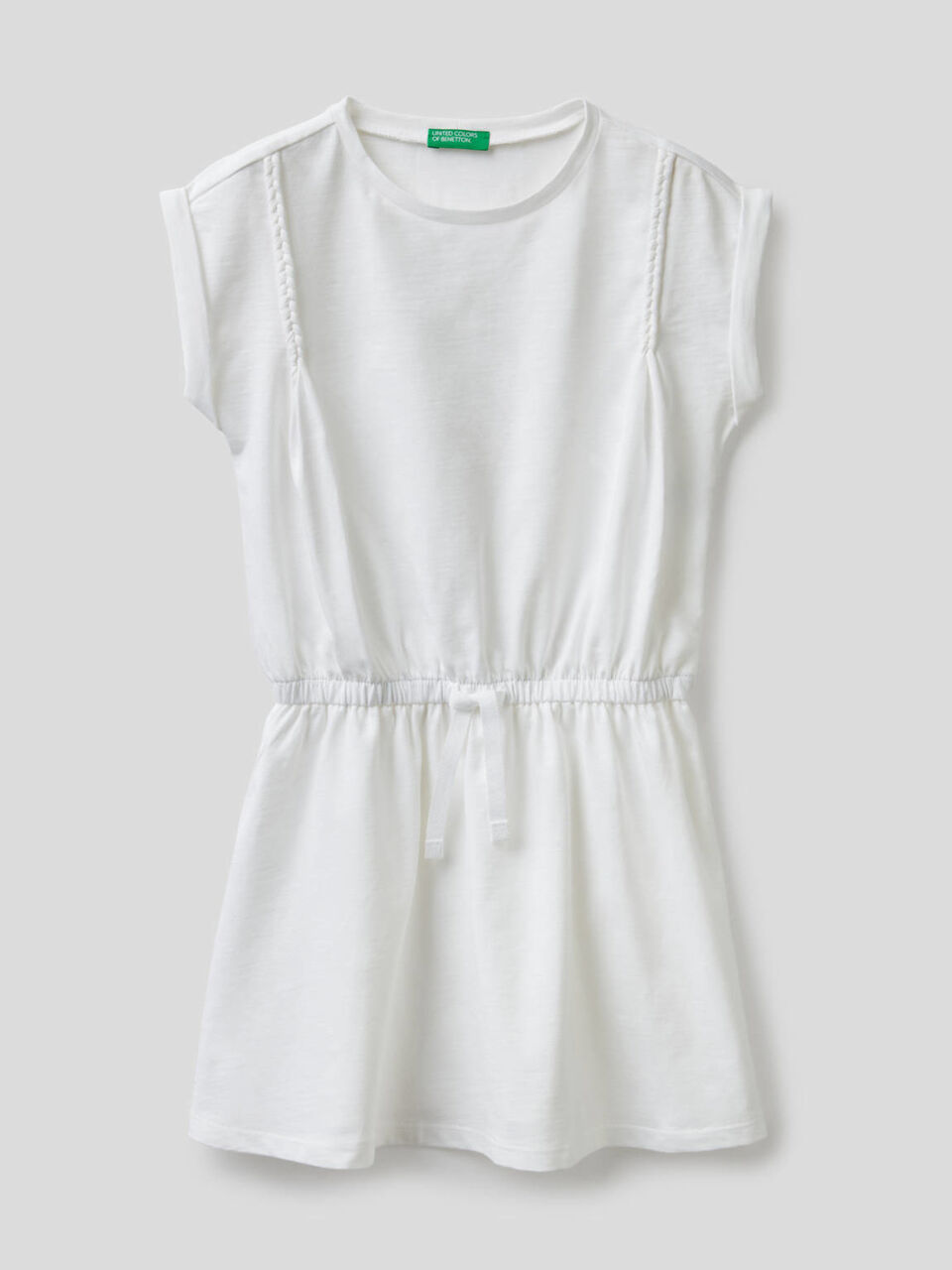 Dress in organic stretch cotton image number 1
