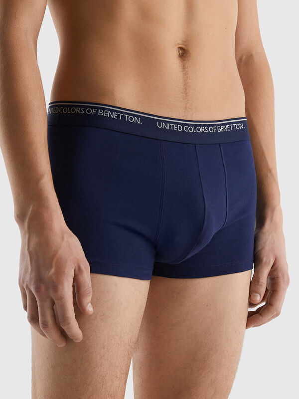 Fitted boxers in organic cotton Men