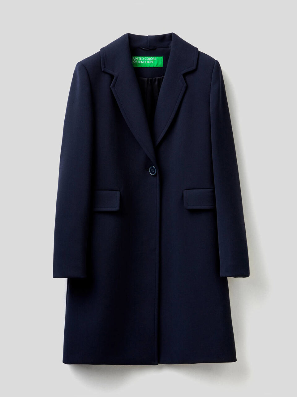 Coat with lapel collar image number 1