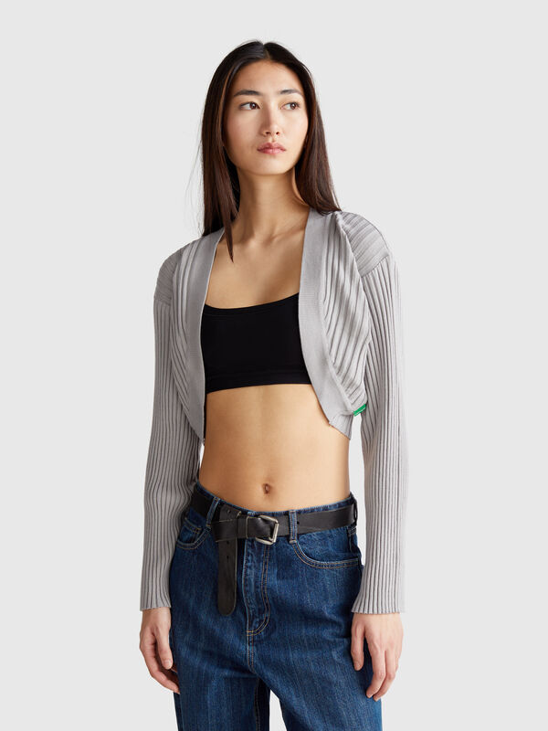 Shrug in viscose blend Women
