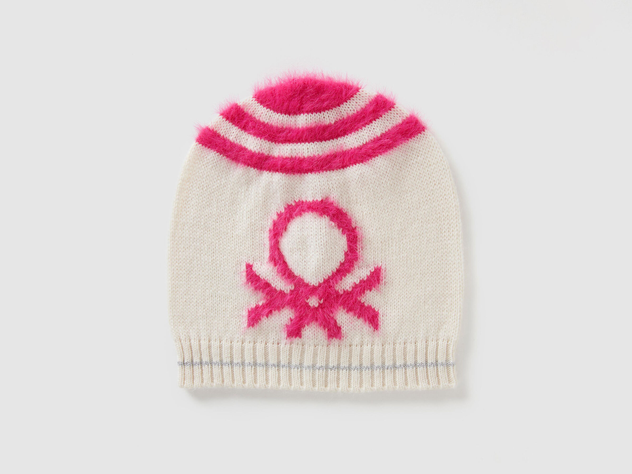 Hat with logo and lurex image number null