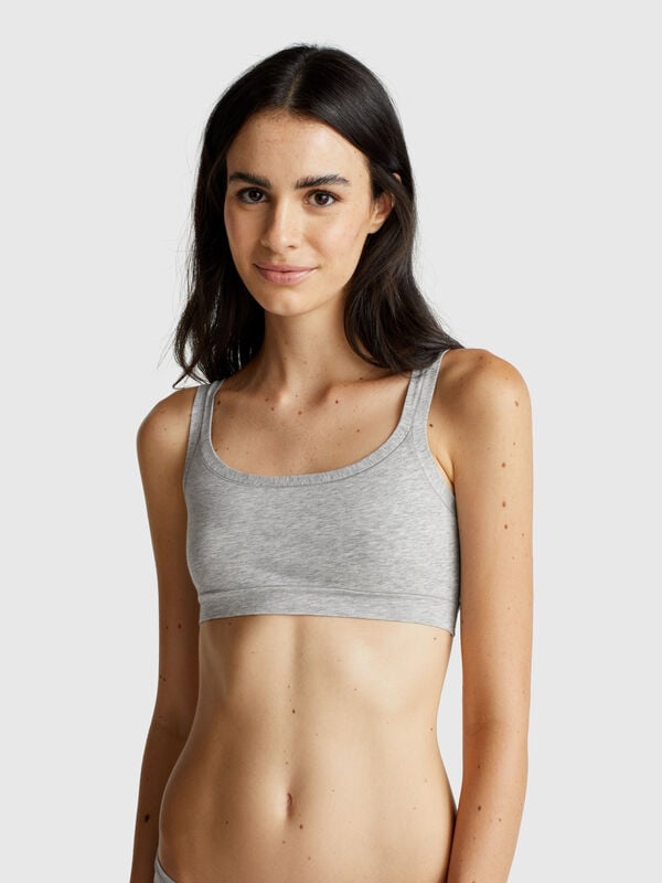 Brassiere in super stretch cotton Women