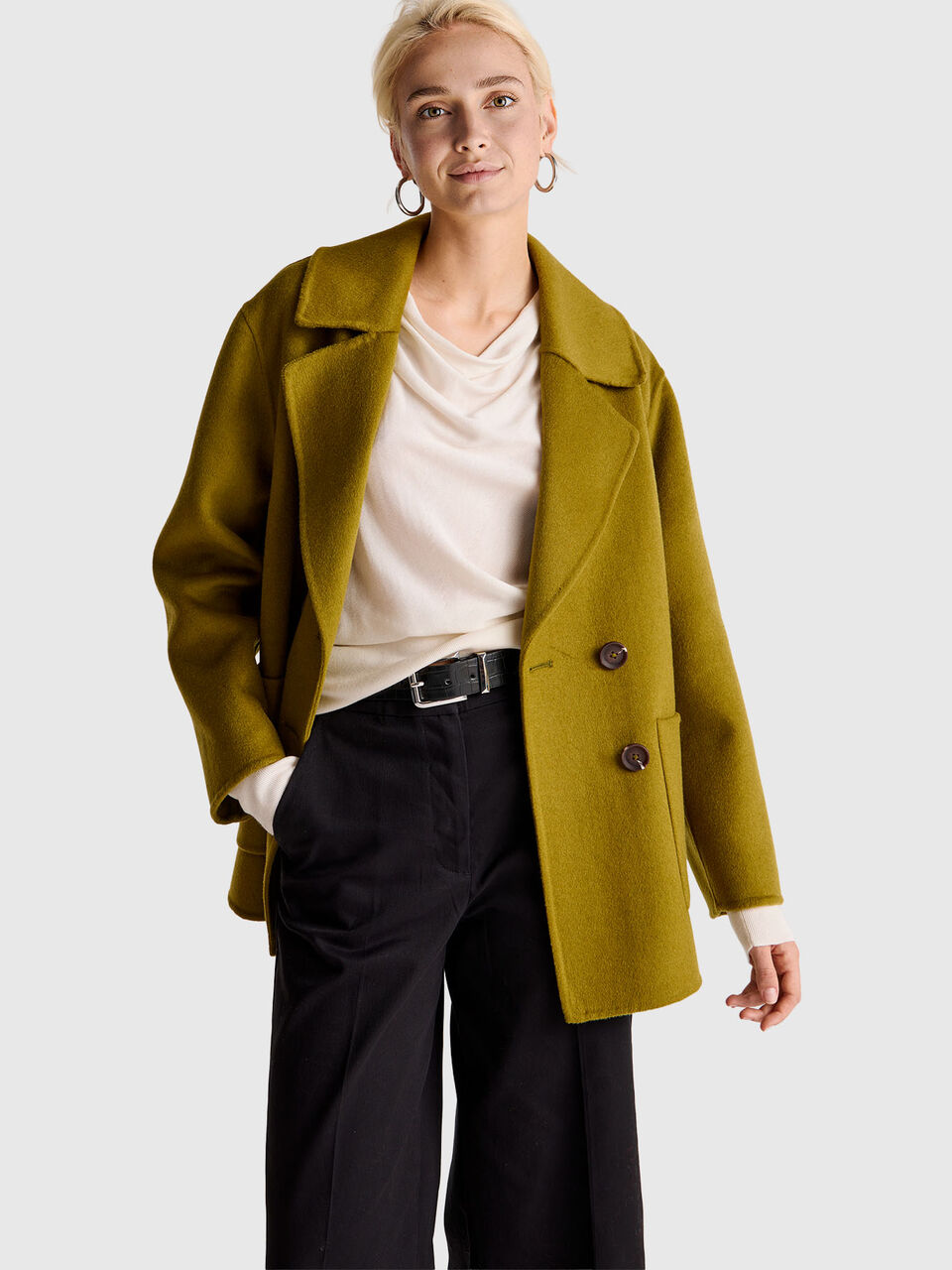 BOAT-NECK SWEAT.L/S Women image number null
