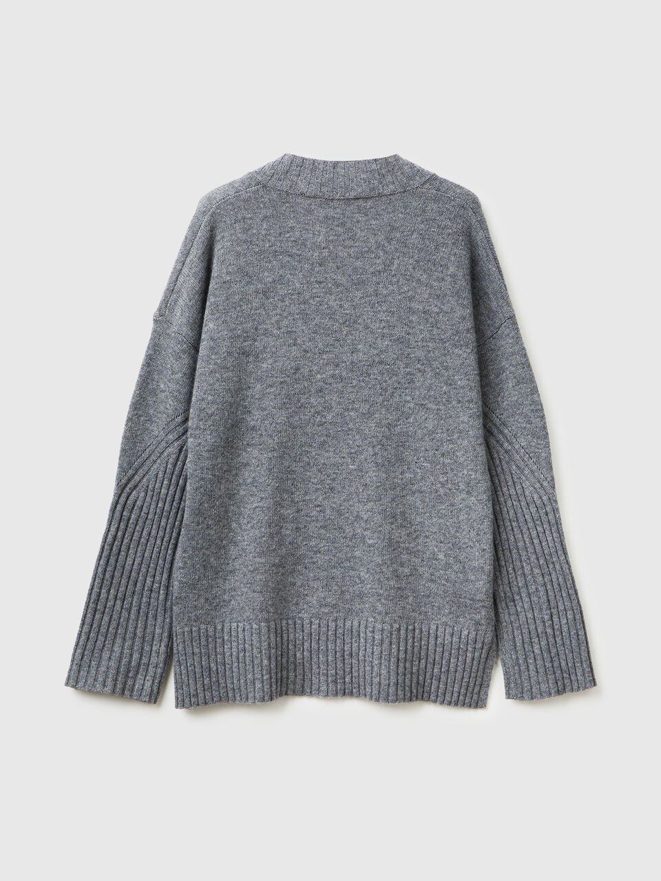 V NECK SWEATER L/S Women image number 2