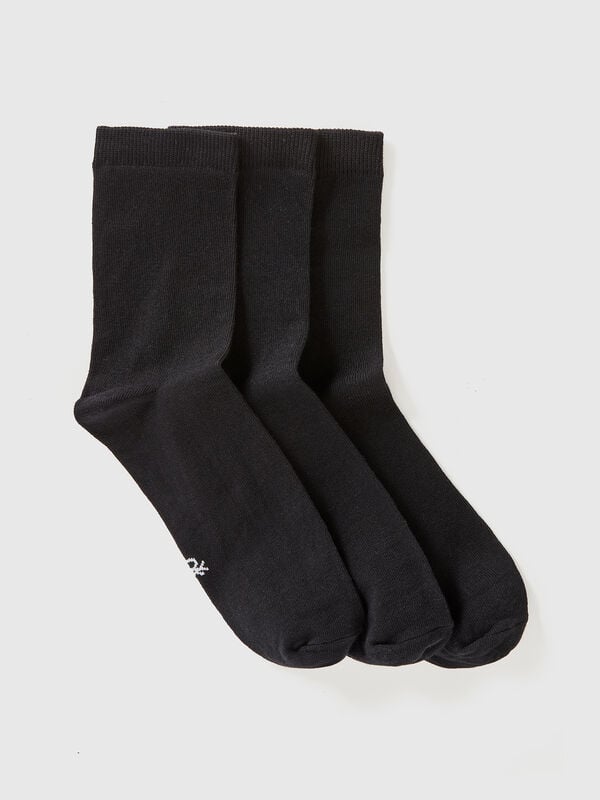 Three pairs of short socks