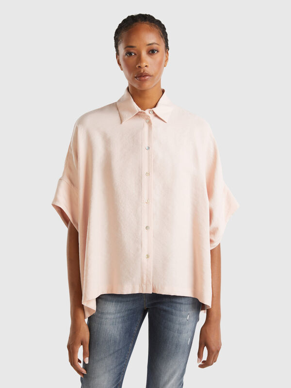 Oversized shirt in Modal® blend Women