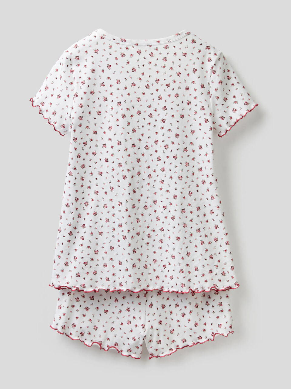 Patterned pyjamas in pure cotton image number 2