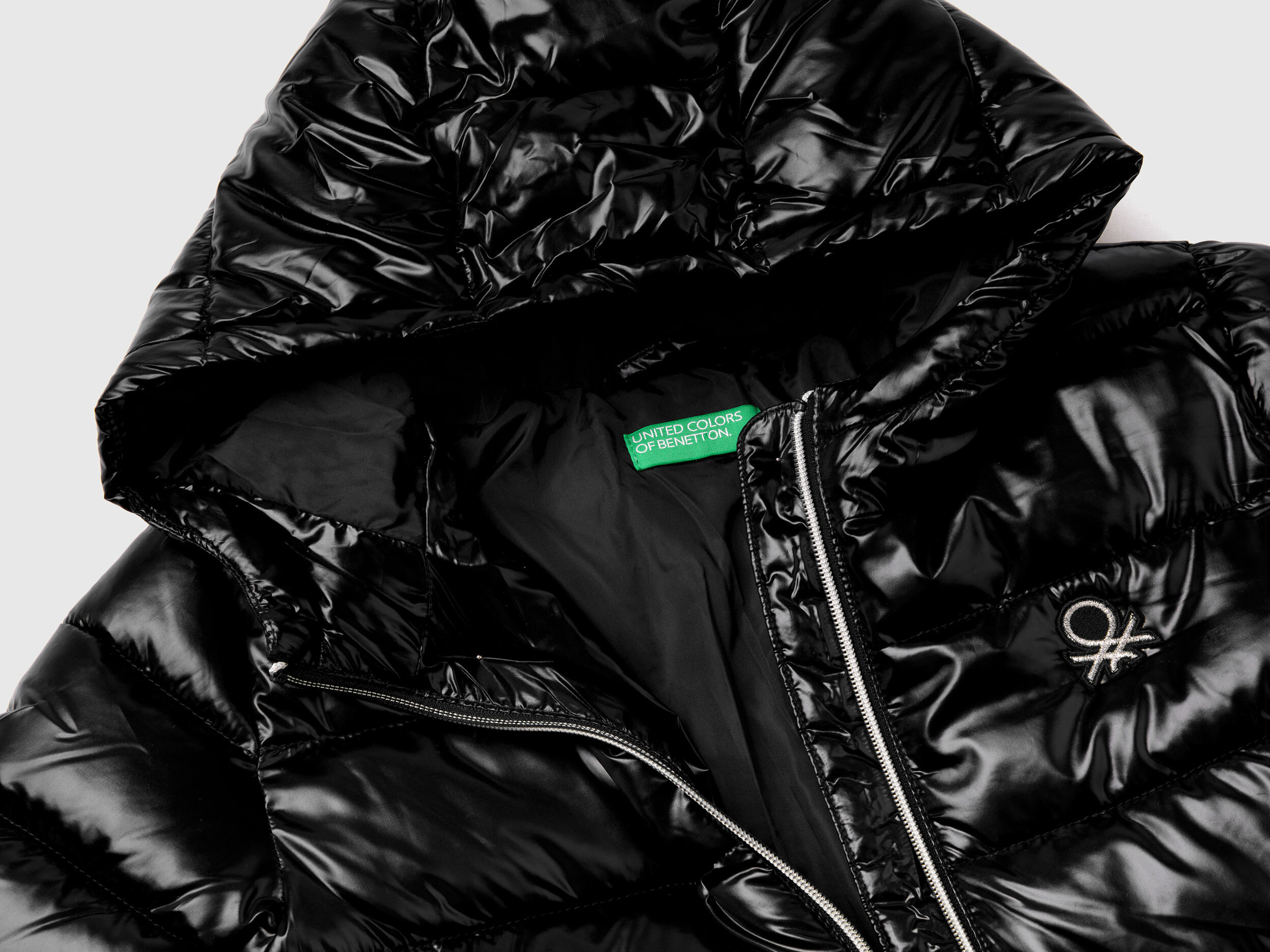 United colors of benetton down jacket sale