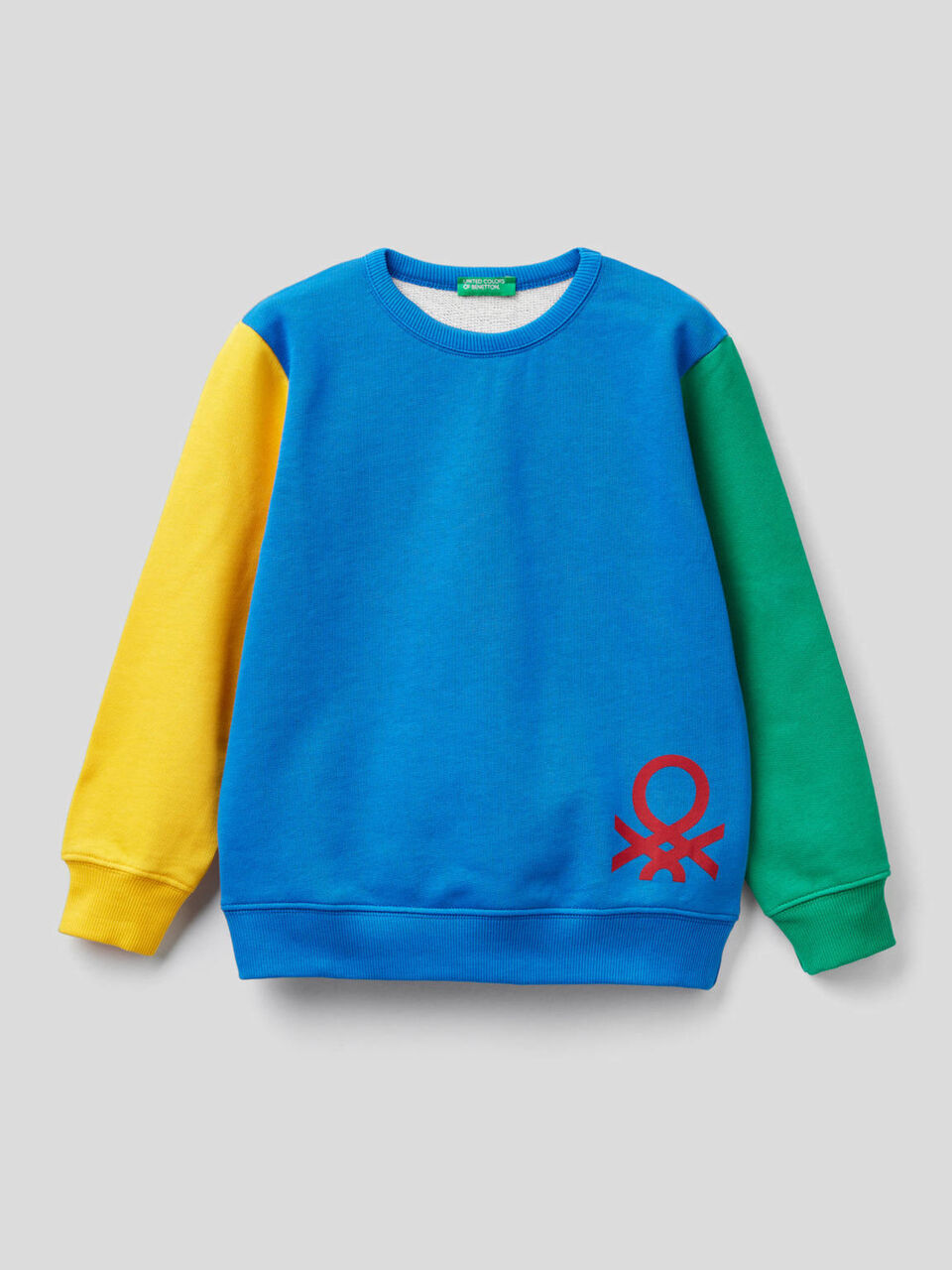 Sweatshirt with logo print image number 1