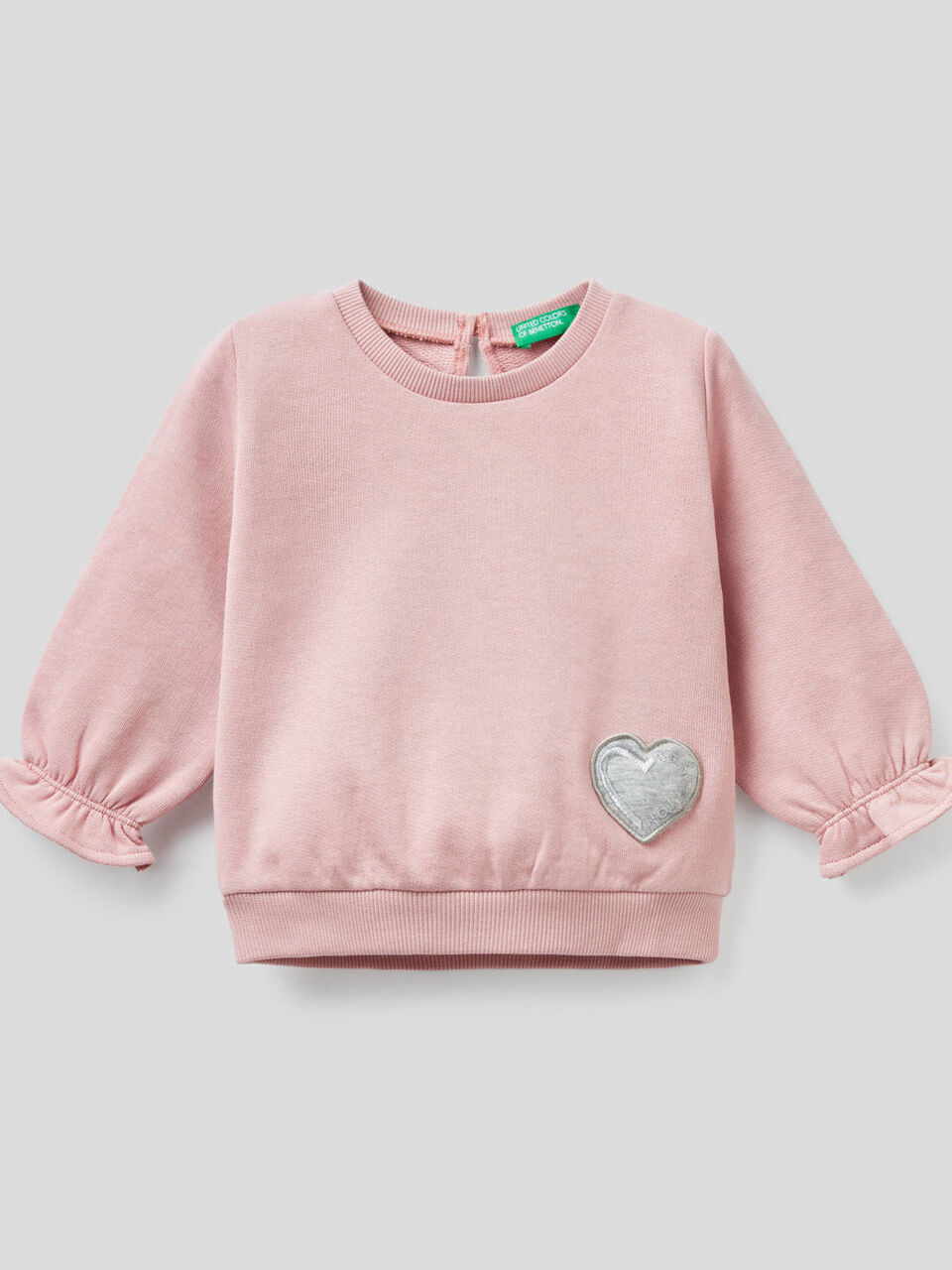 Sweatshirt with audio applique image number 1