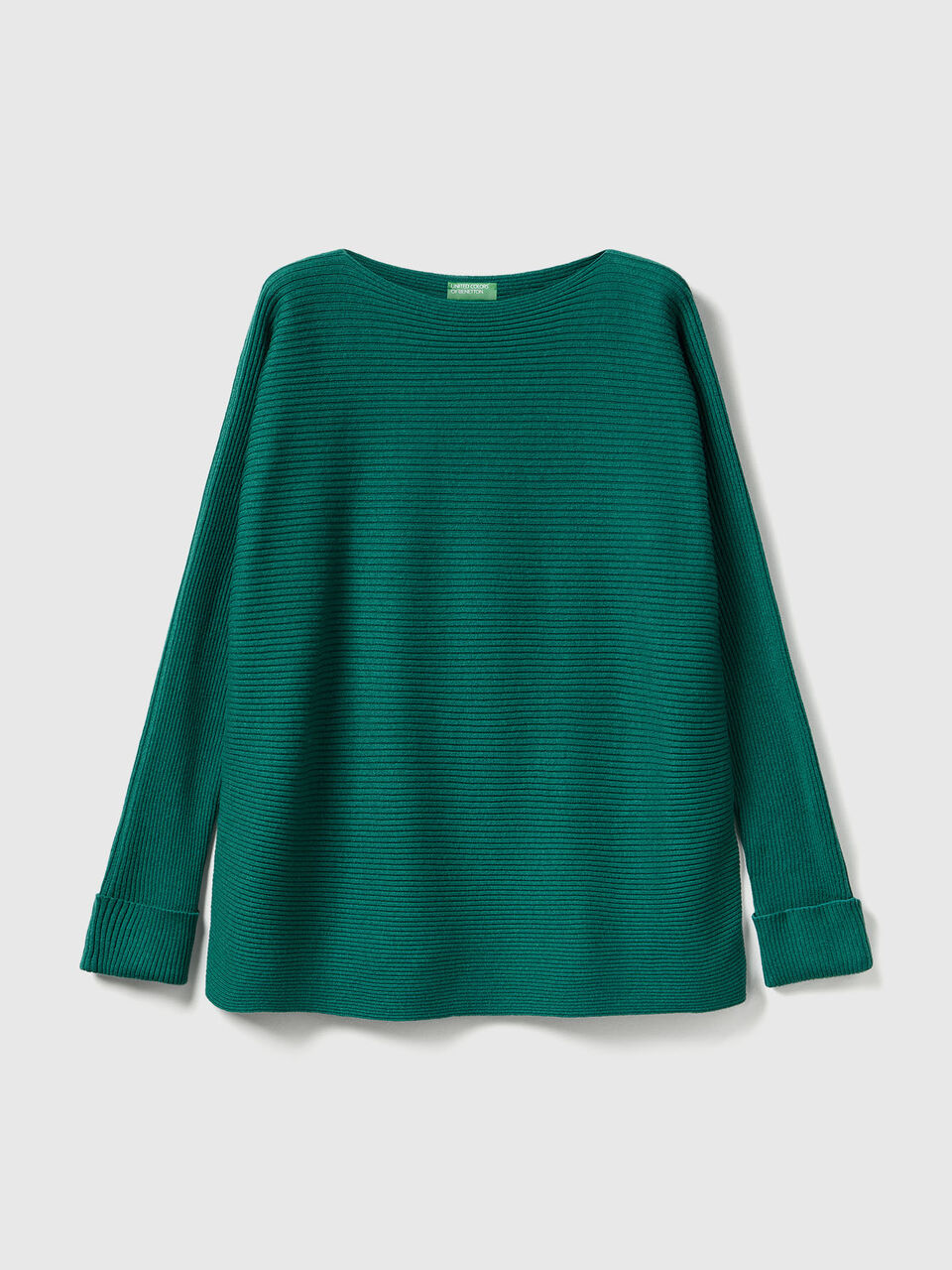 BOAT-NECK SWEAT.L/S Women image number null