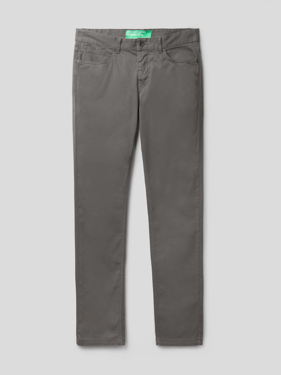 Five pocket slim fit trousers image number null