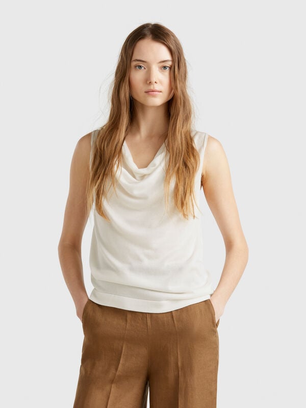 Knitted tank top Women