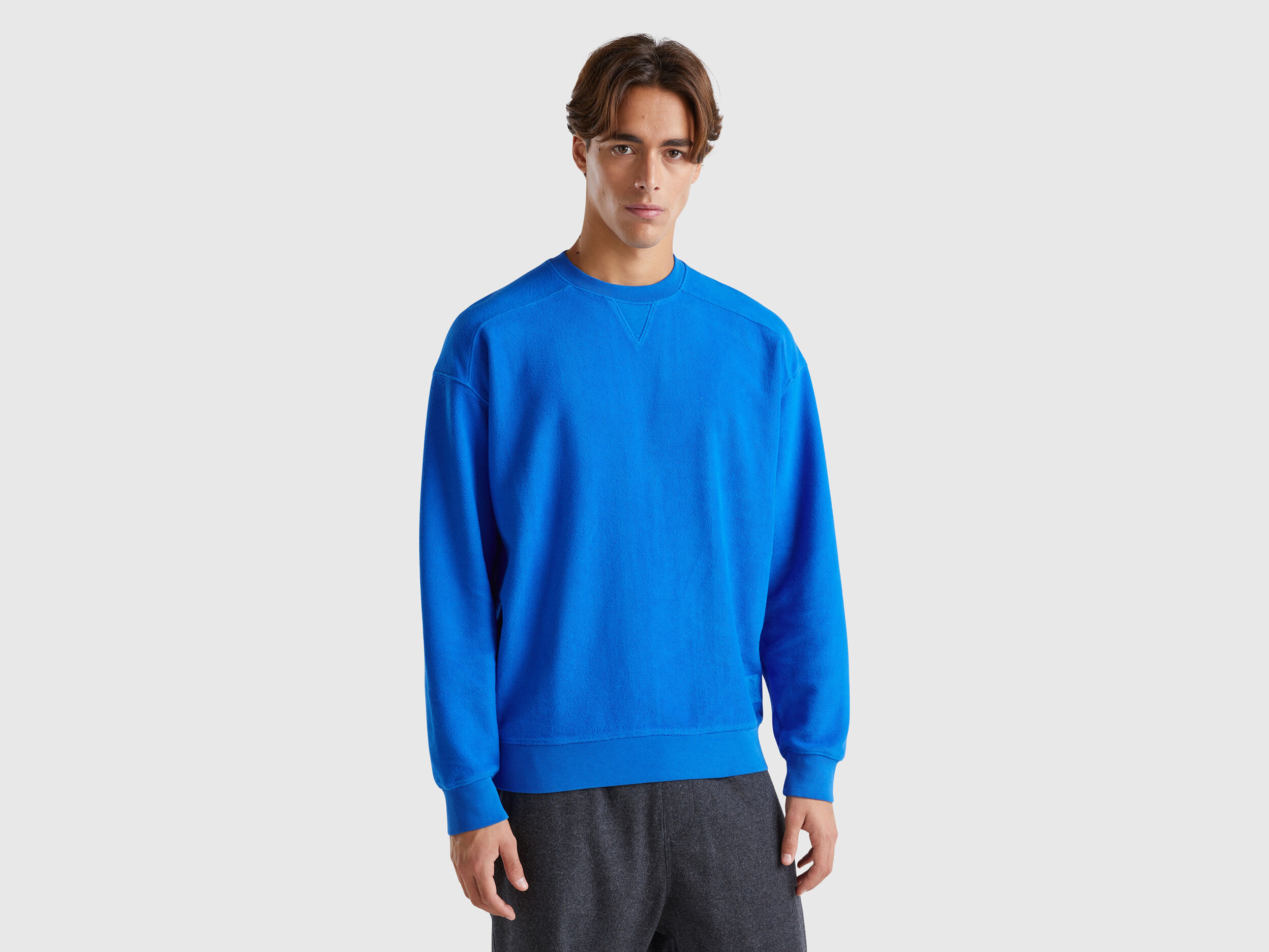 Men s Sweatshirts without hood Collection 2024 Benetton