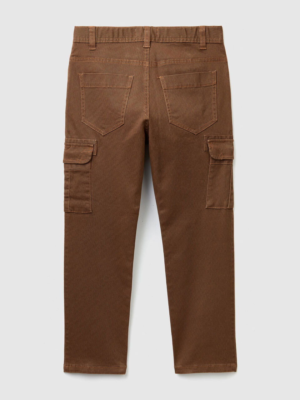 Straight leg cargo trousers image number 2