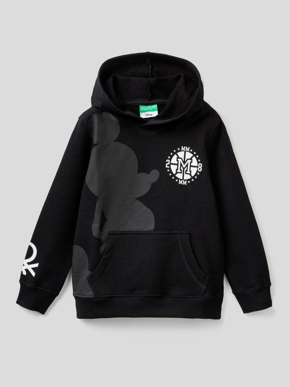 Mickey Mouse print hoodie image number 1