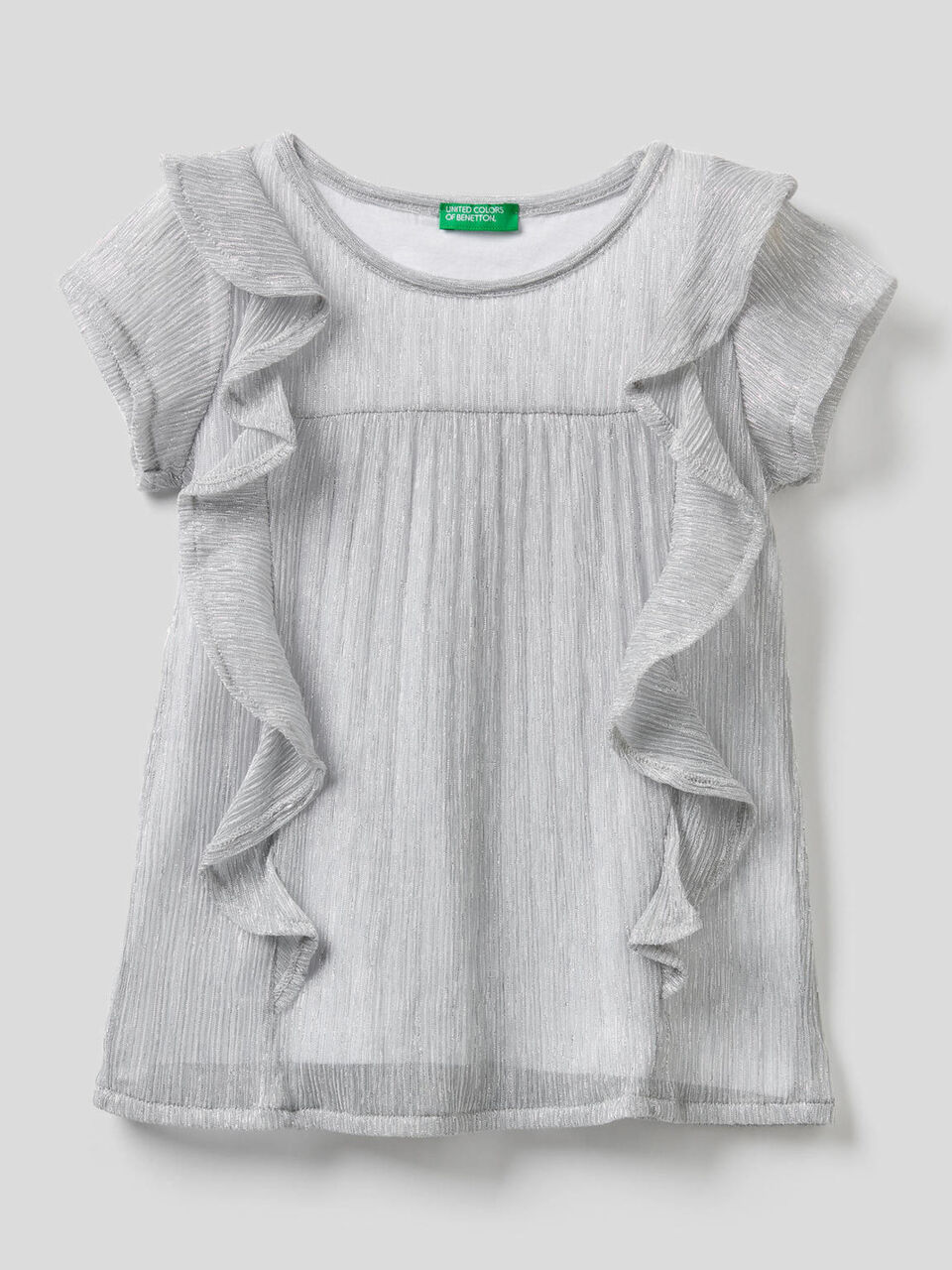 T-shirt with ruffles image number 1