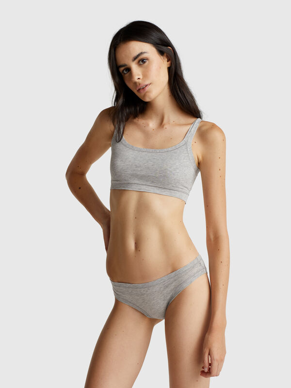 Brassiere in super stretch cotton Women