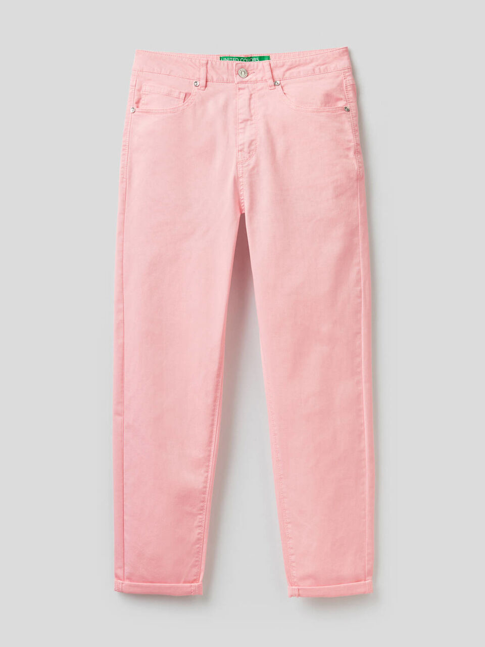 Boyfriend trousers in stretch cotton image number 1