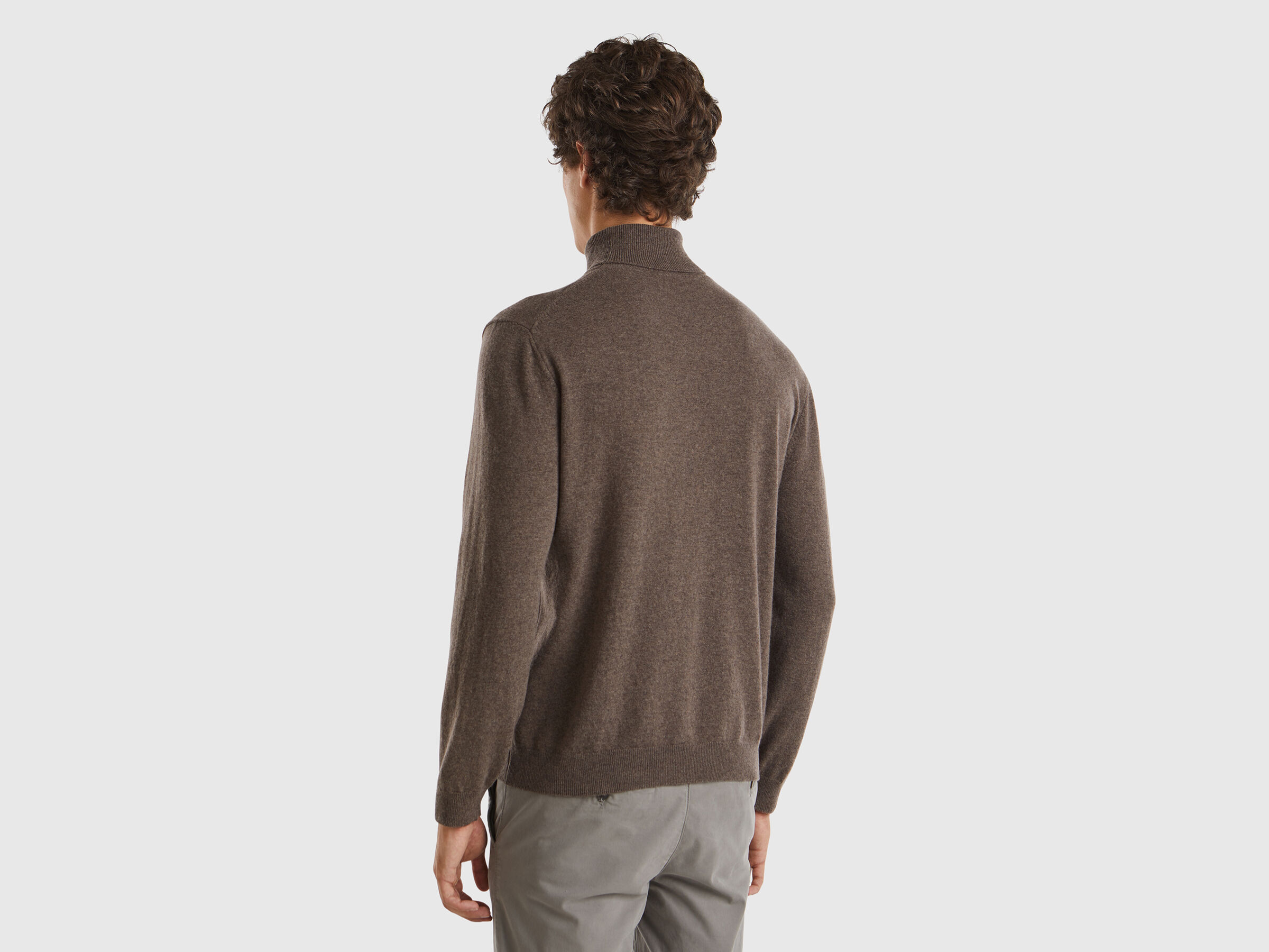 TURTLE NECK SWEATER Men image number 2