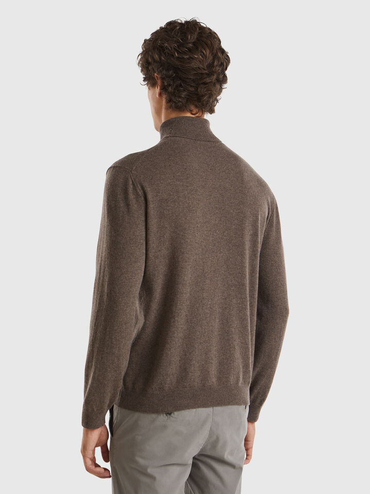 TURTLE NECK SWEATER Men image number 2