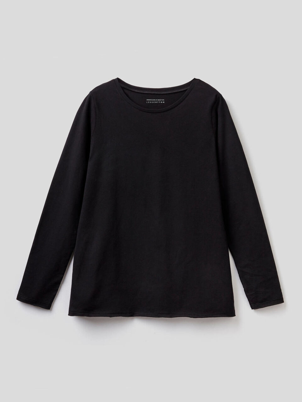 Long sleeve t-shirt in 100% cotton image number 1