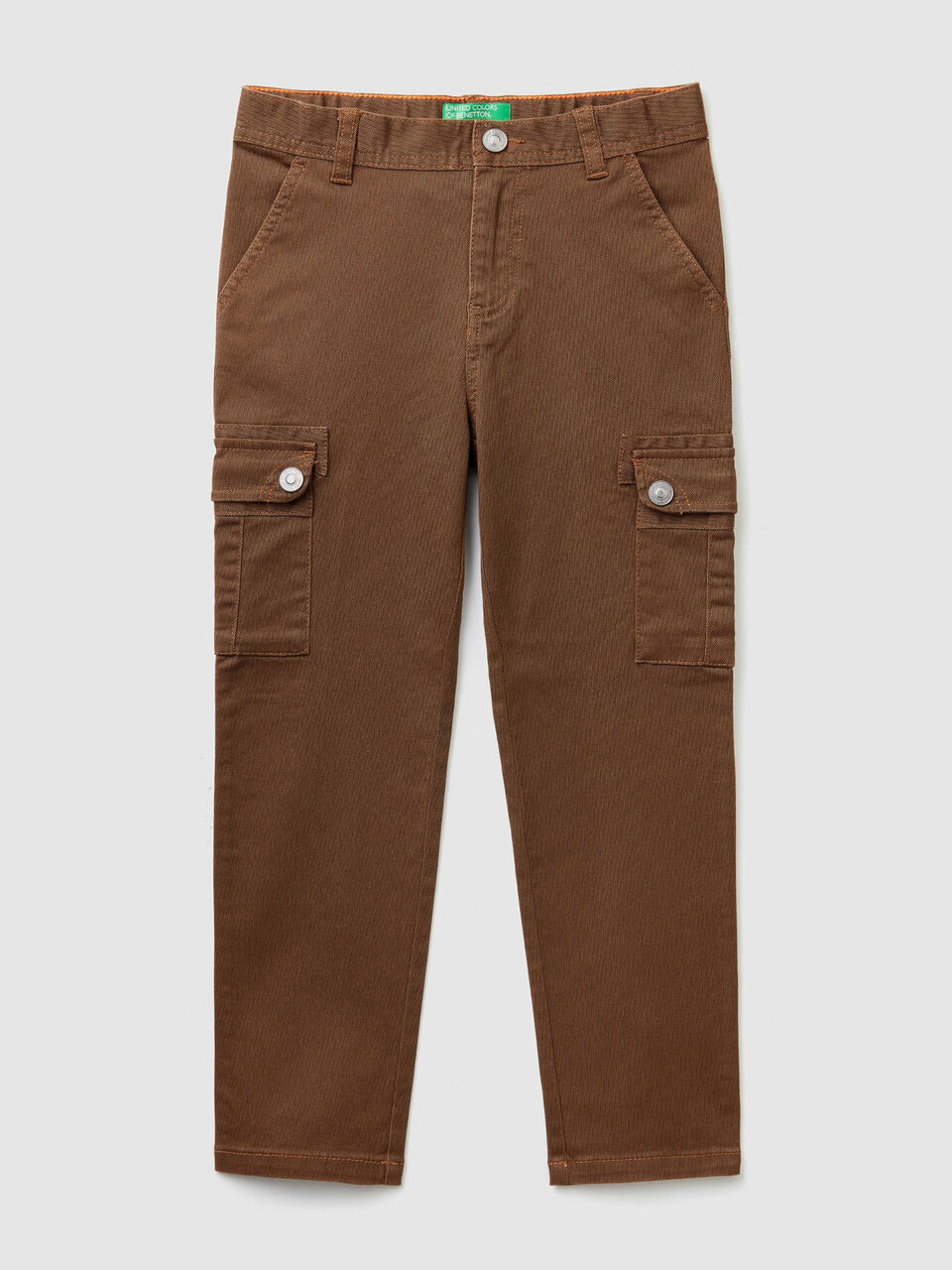 Straight leg cargo trousers image number 1