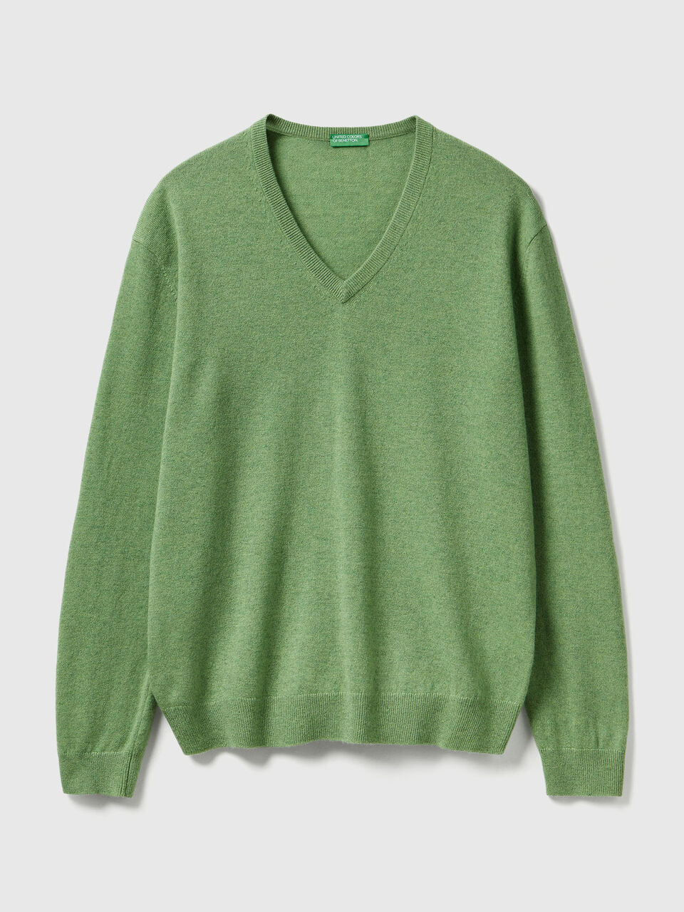 V NECK SWEATER L/S Men image number 1