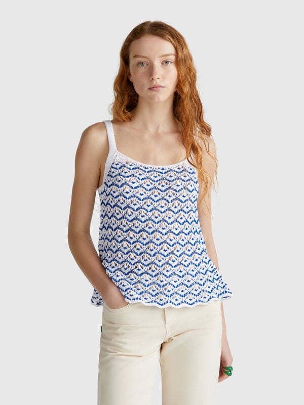 Crochet tank top Women