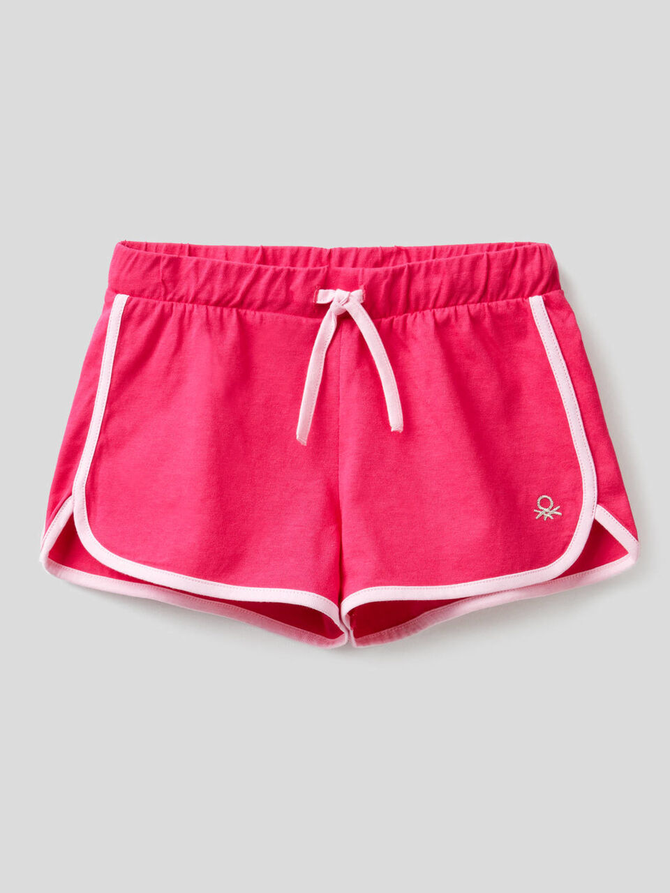 100% cotton runner style shorts image number 1