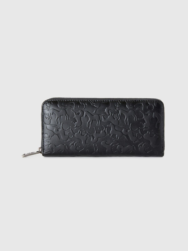 Wallet with horse print Women