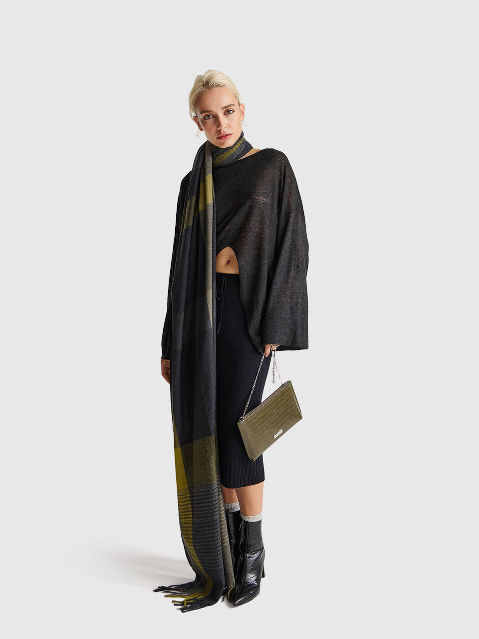 BOAT-NECK SWEAT.L/S Women image number null