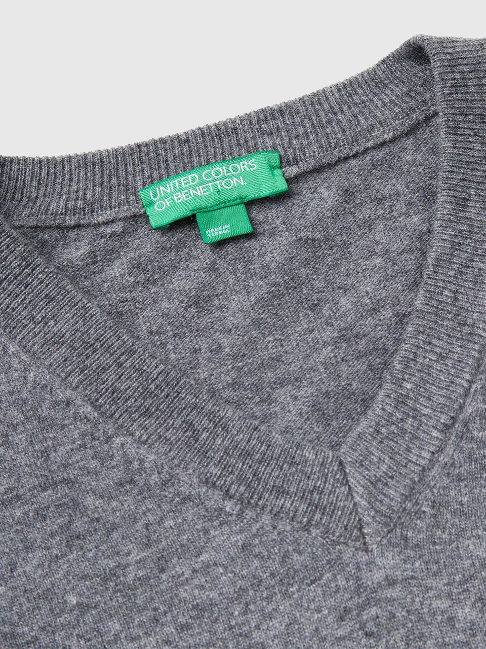 S/L V NECK SWEATER Men image number null