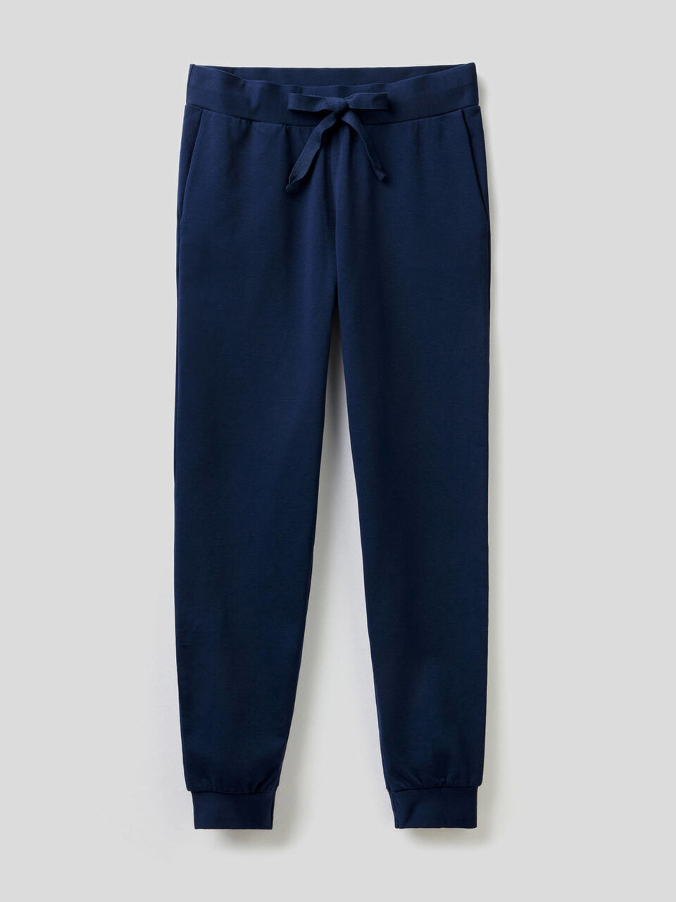 Stretch cotton sweatpants image number 1
