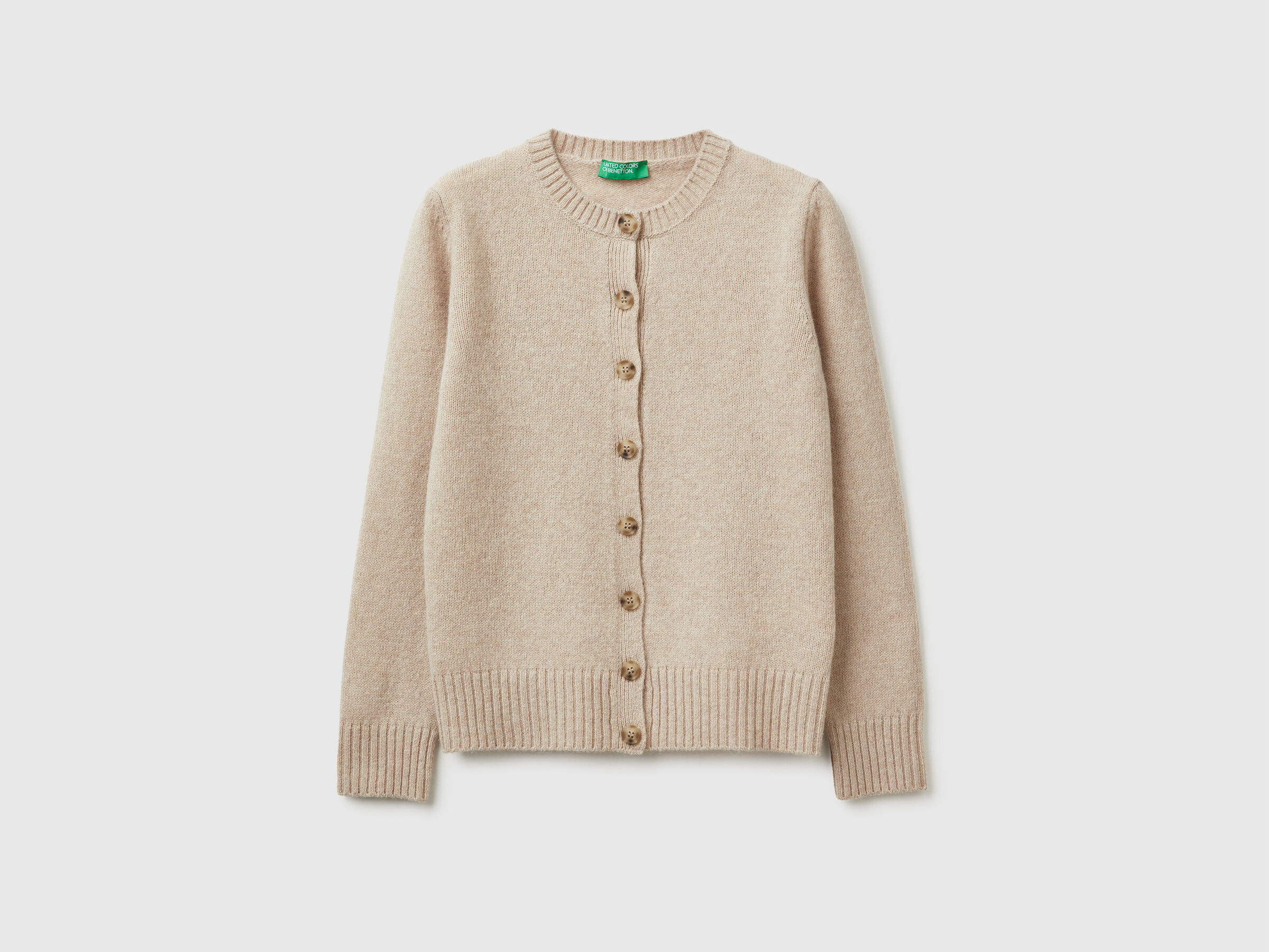 SHETLAND WOOL CASHMERE KNIT CARDIGAN 4 Auralee Shetland Wool