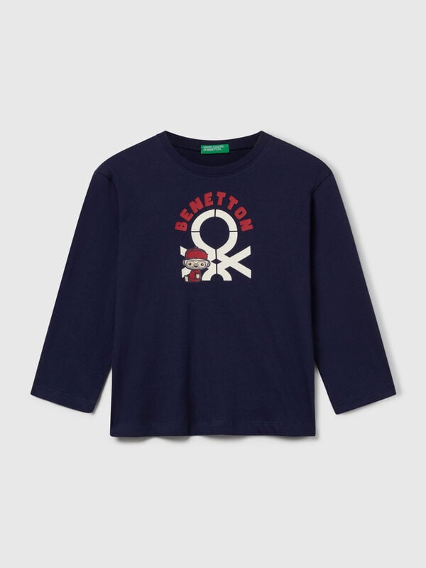 Long sleeve cotton t-shirt Junior Boy
