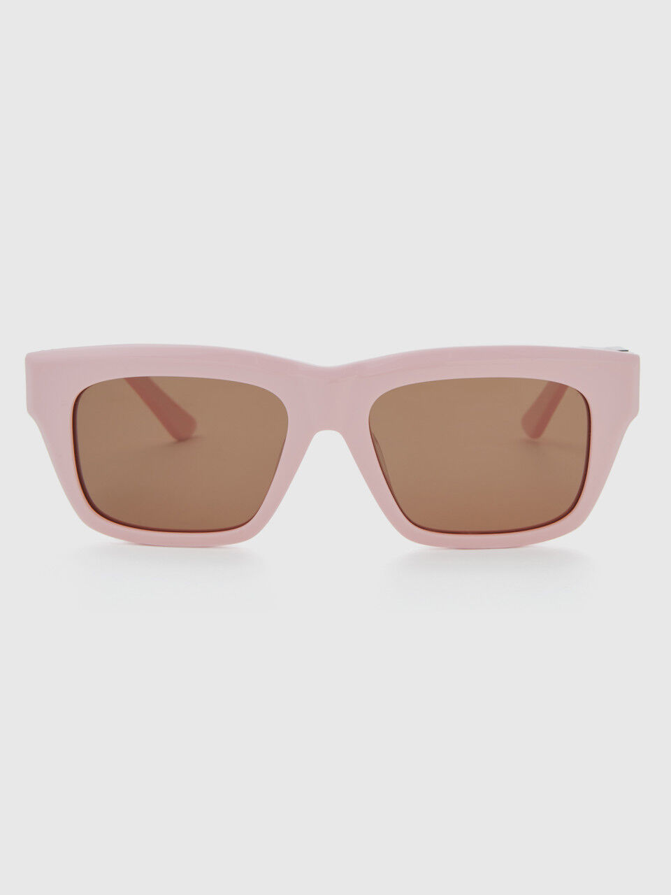 Pink rectangular sunglasses