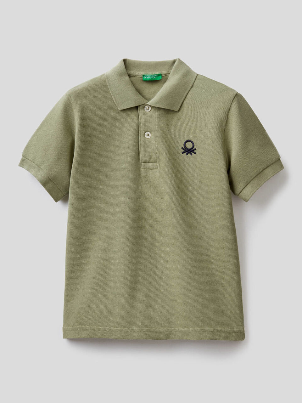 Polo with vintage logo image number 1