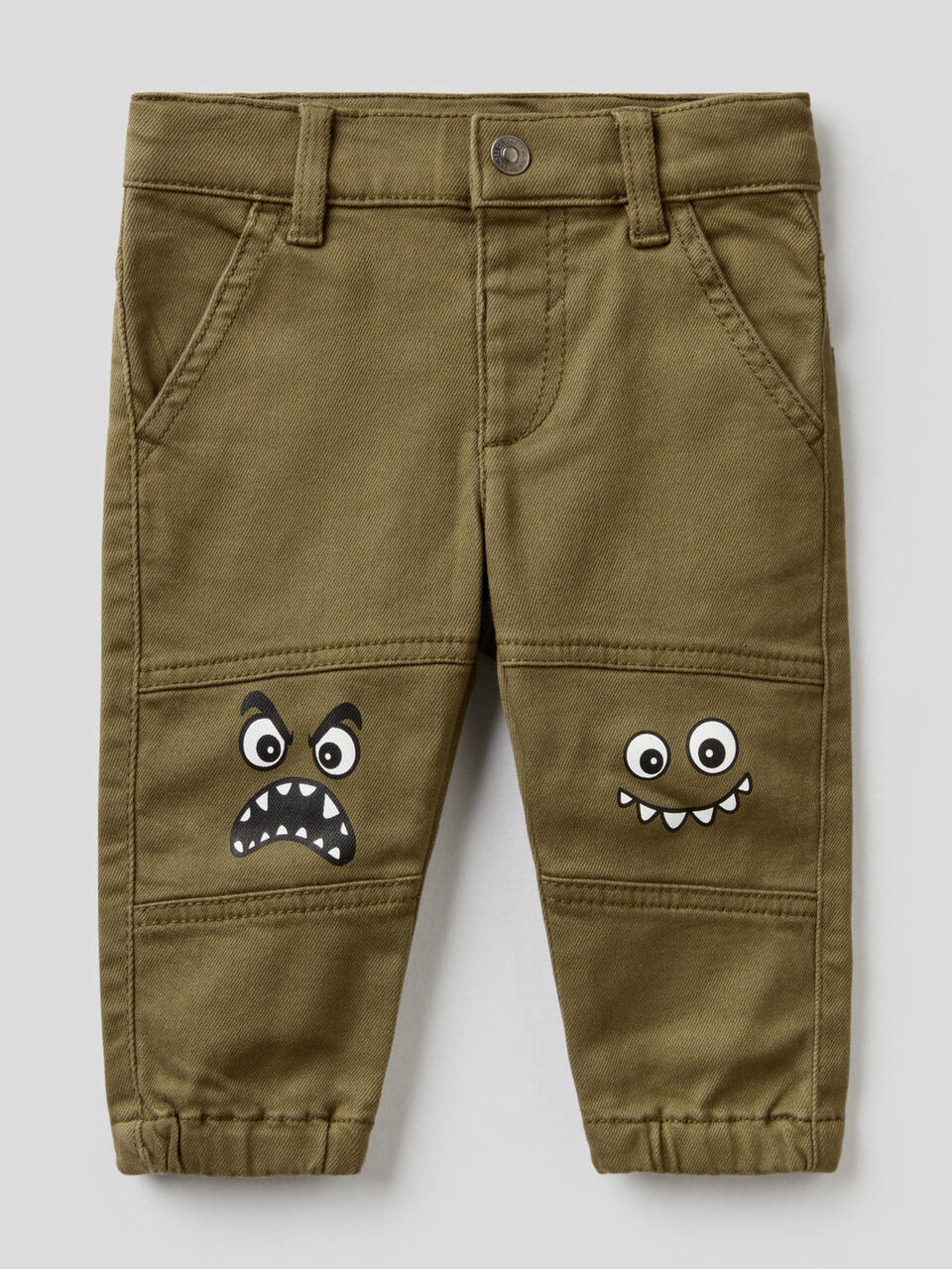 Trousers with character print image number 1