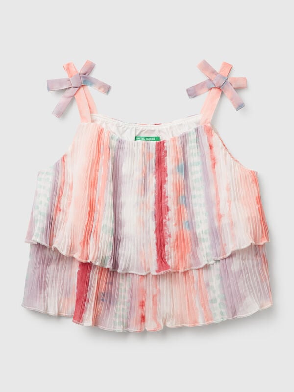 Pleated top Junior Girl