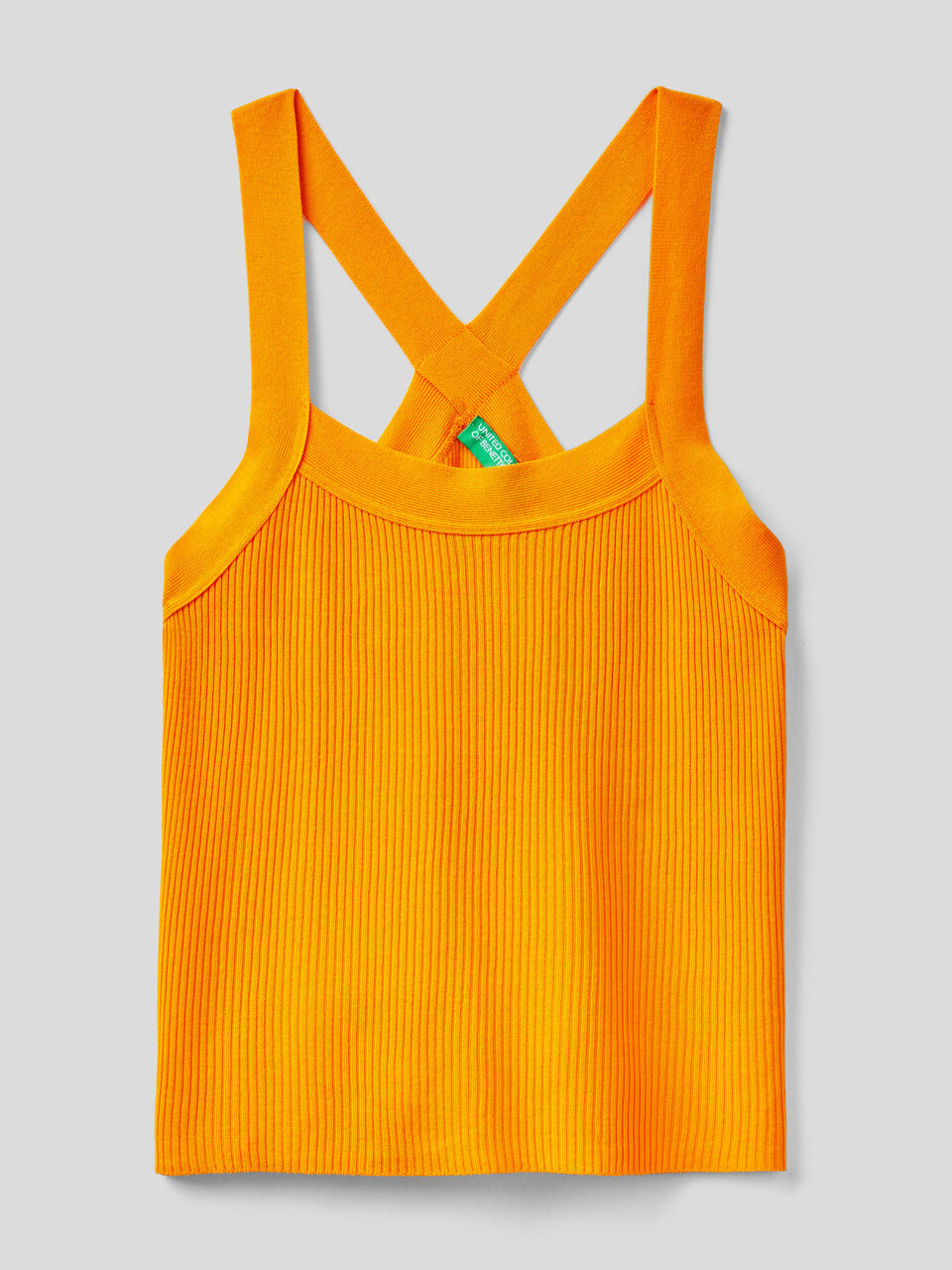 Sweat tank top in 100% viscose image number 2