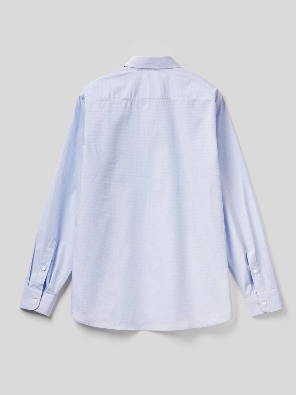 Slim fit shirt in print cotton Men image number 2