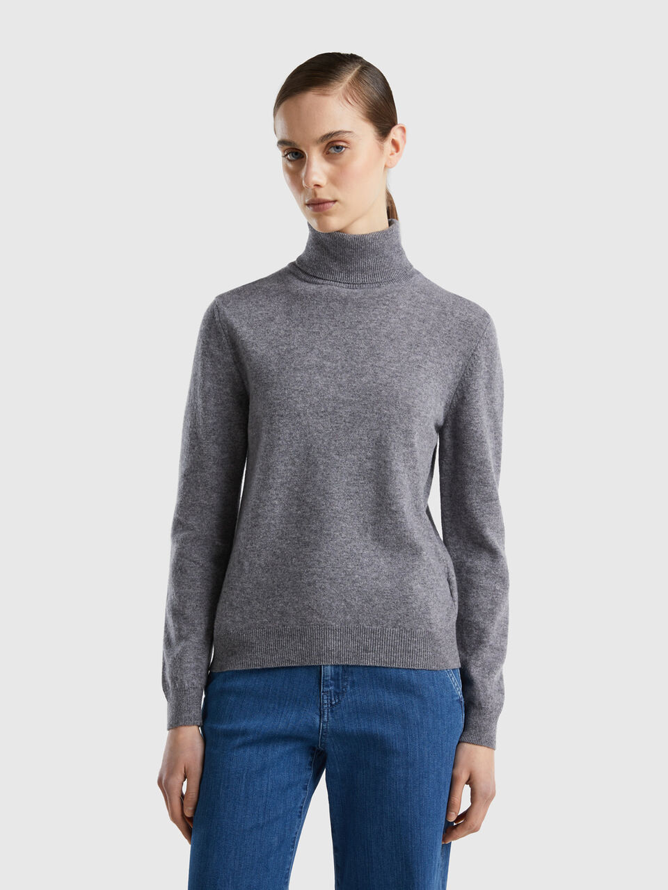 TURTLE NECK SWEATER Women image number null