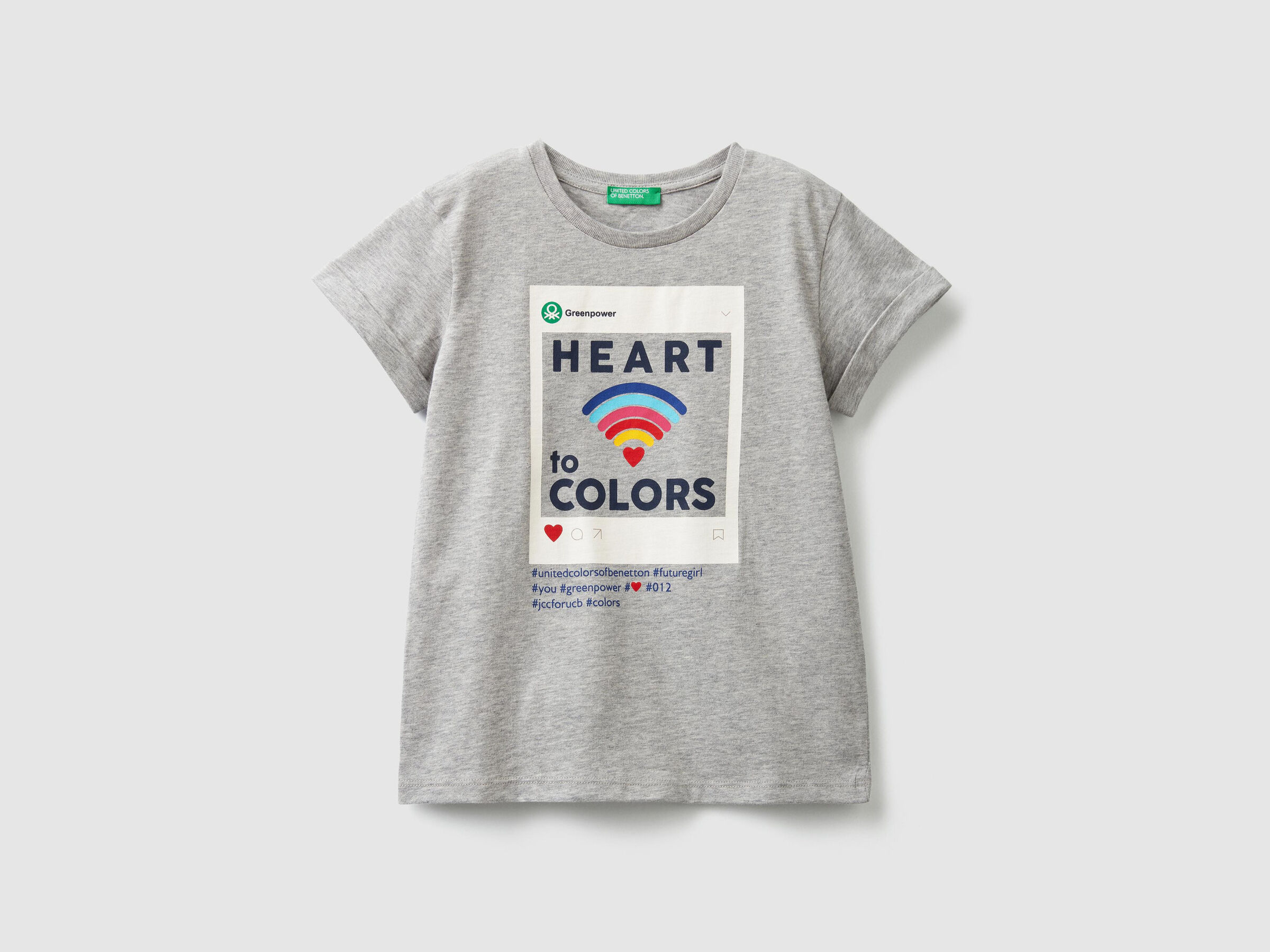 T-shirt with prints image number null