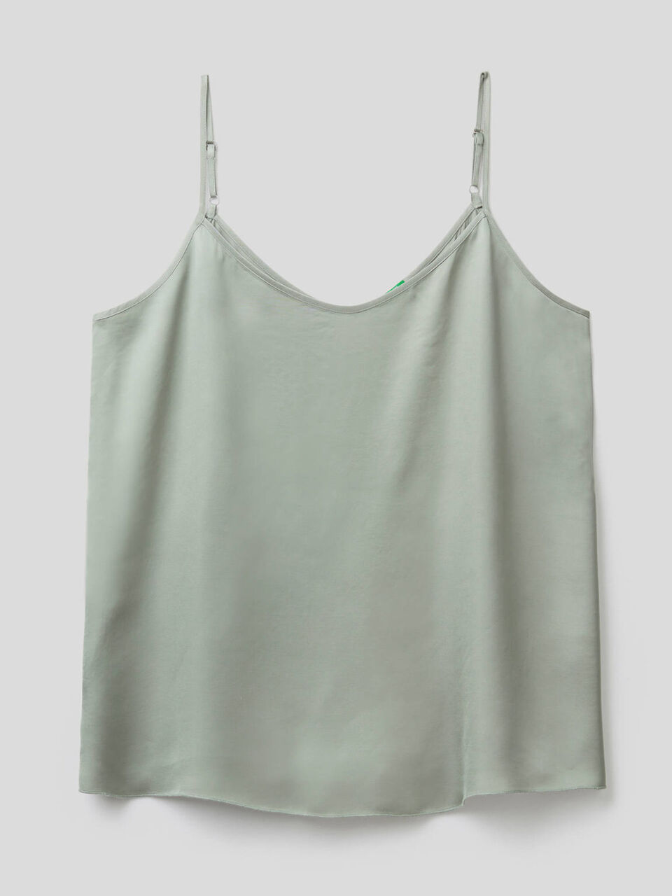 Flowy tank top with shoulder straps image number 1