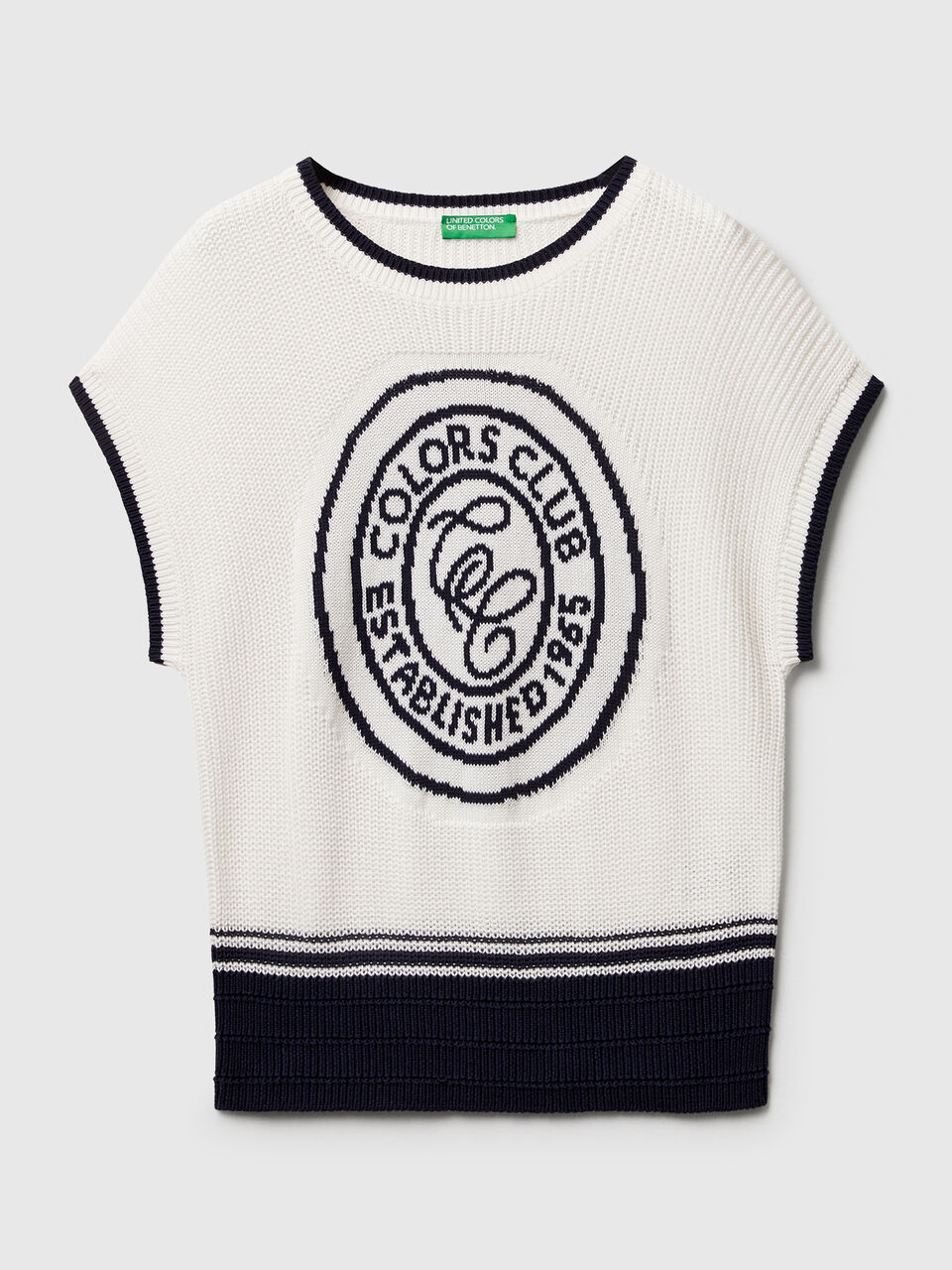 SLEEVELESS SWEATER Women image number null