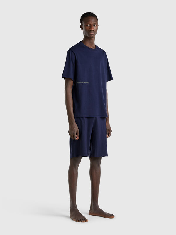 Shorts with logoed elastic Men